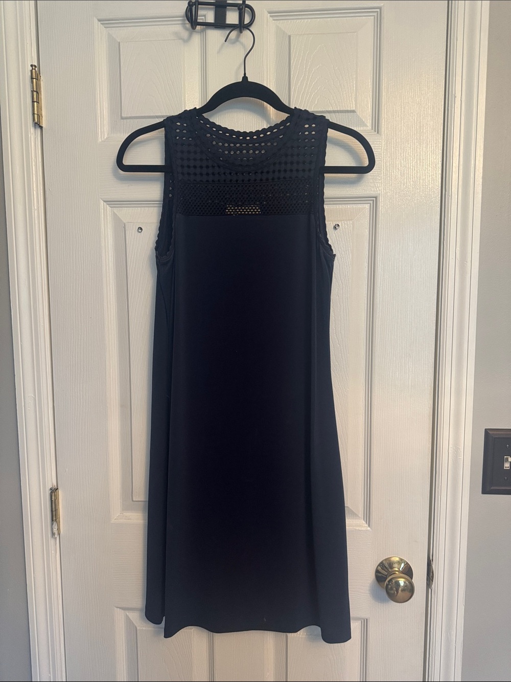 Sleeveless Navy Michael Kors Dress